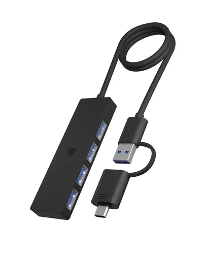 ICY BOX 4 Port USB-C/A to USB-A IB-HUB1424-C3 3.2Gen 1 Hub
