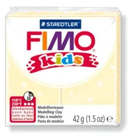 Fimo Modelliermasse Kids Pearl Hellgelb - Packungsgrösse: 42 g - Set: Nein - Anwender: Kinder - Detailfarbe: Gelb - Modelliermasse Art: Modelliermasse - Trocknung: Ofenhärtend