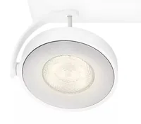 Philips Aufbauspot Clockwork, 2 x 4.5 W, 1000 lm, 2700 K, Weiss - Leuchten Kategorie: Deckenleuchte - Betriebsart: Netzbetrieb - Lampensockel: LED fest verbaut - Farbtemperatur Kelvin: 2700 K - Gesamtleistung: 9 W - Farbwiedergabeindex CRI: 80