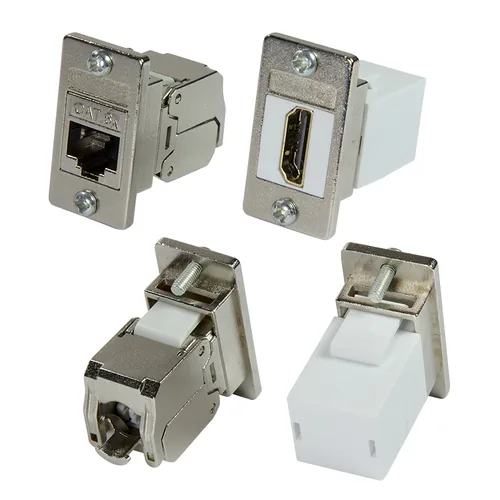 Logilink Einbauhalterung für Keystone Module 16,8 x 22,8mm