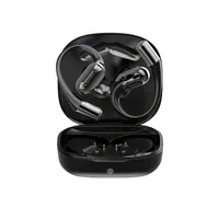 4smarts Open-Ear Bluetooth Kopfhörer SkyBuds AI Screen, Schwarz - Detailfarbe: Schwarz - Kopfhörer Ausstattung: Mikrofon - App - Ladeschale/Ladebox - Verbindungsmöglichkeiten: Bluetooth - Aktive Geräuschunterdrückung: Nein - Einsatzbereich: Sport - Kopfhö