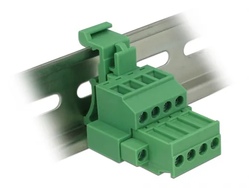 DeLOCK 65936 terminal block Green