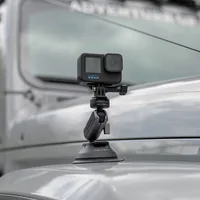 PGYTECH Saugnapfhalterung CapLock Action Camera - Zubehörtyp Kamera: Actioncamzubehör - Detailfarbe: Silber - Produkttyp: Saugnapfhalterung