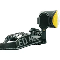 Schwaiger LED Stirnlampe 120 Lumen SchwarzGelb