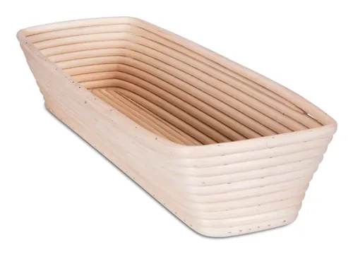 Städter Gärkörbchen 38 x 14.5 x 7.5 cm - Materialtyp: Pflanzliche Faser - Material: Rattan - Detailfarbe: Braun - Set: Nein - Backform Typ: Gärkörbchen