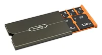 SmallRig 4107 memory card case Acrylonitrile butadiene styrene (ABS), Aluminium, Polycarbonate (PC)