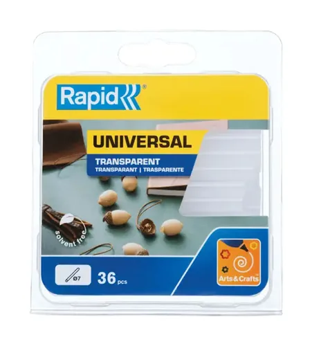 Rapid Klebestick Universal 7 mm/125 g - Zubehörtyp: Klebesticks - Verpackungseinheit: 10 Stück