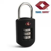 Pacsafe Prosafe 1000 Lucchetto a combinazione per bagagli Plastica, Acciaio inox Nero