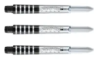 Winmau Shaft Prism Force Medium 47 mm, 3 Stück – Transparent - Länge: 47 mm