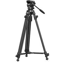 Smallrig Leichtes Videostativ-Kit AD-50 aus Kohlefaser - Höhenverstellbar: Ja - Detailfarbe: Carbon - Material: Carbon - Stativ-Bauart: Dreibeinstativ - Stativgewinde: 1/4'' - Stativ-Ausstattung: Schnellwechselplatte - Videokopf - Tasche - Eingebaute Nive