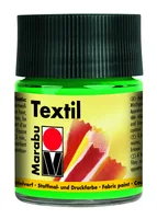 Marabu Textilfarbe 50 ml, Hellgrün - Art: Textilfarbe - Detailfarbe: Hellgrün - Set: Nein - Verpackungseinheit: 1 Stück