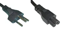 Diggelmann SPNBI-05 power cable Black 0.5 m T12 C5 coupler