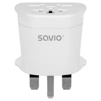 Savio AP-05 power adapter/inverter Indoor 2500 W White