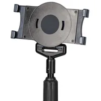 StarTech.com Mobiler Tablet Ständer mit Bremsrollen - Höhenverstellbar - Schwenkbares Ergonomischer Universeller Bodenständer mit Rollen für iPad/Tablets 7-11 Zoll - Trennbarer Halter (STNDTBLTMOB)