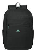 Rivacase Gremio backpack City backpack Black Polyester, Recycled polyethylene terephthalate (rPET)
