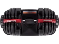 Fitcom Verstellbare Kurzhantel 24 kg - Hantelart: Kurzhantel - Gewicht Total: 24 kg - Material: Gummi - Kunststoff - Stahl