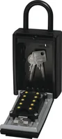 Abus Schlüsselsafe 777 KeyGarage mit Bügel Schwarz - Produkttyp: Schlüsselsafe - Widerstandsfähigkeit: Einwandig - Detailfarbe: Schwarz