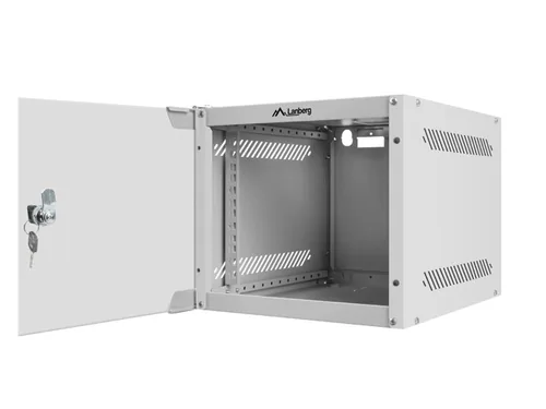 LANBERG WALL-MOUNTED 10 RACK CABINET 4U (280X310, GRAY)