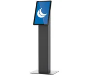 Ergonomic Solutions SpacePole Kiosk SPK400-17 accessoire de système de paiement en point de vente Ensemble de kiosques Noir Métal 75 x 75 mm 100 x 100 mm