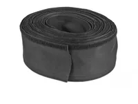 Gewebeschlauch mit Klettverschluss hitzebeständig 10 m x 20 mm schwarz