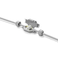 STEFFEN Gel Box Fred IPx8, max. 3 x 2.5 mm2 - Breite: 36 mm - Länge: 80 mm - Tiefe: 23 mm - Schutzklasse: IPX8 - Montage: Aufputz - E-Nr.: 0