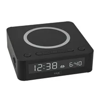 TFA Dostmann Digitalwecker Easy Charge Schwarz - Funktionen: Snooze-Funktion - Alarm - Weckfunktion - Ausstattung: Zeit - Displaytyp: Digital - Detailfarbe: Schwarz - Funksignal: Nein - Betriebsart: Batteriebetrieb