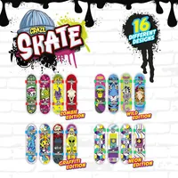 Craze Finger-Skateboard Single Mix Assortiert - Fahrzeugtyp: Spielzeug - Themenwelt: Transport - Altersempfehlung ab: 3 Jahren - Sandkastentauglich: Keine Angaben