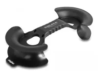 Delock Kabelaufwickler 250 x 15 mm - Breite: 115 mm - Länge: 250 mm - Tiefe: 45 mm - Anwendungsbereich: Outdoor - Indoor - Detailfarbe: Schwarz