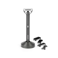 BaByliss Super-X Metal OT996E beard trimmer Battery 5 5 mm Wet & Dry Silver