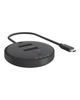 ICY BOX Docking- und Klonstation IB-1612MCL-C31 - Card Reader: SSD - Datenanschluss Seite A: Type-C USB 3.1 Gen 2 - Stromversorgung: USB-C - Detailfarbe: Schwarz - Speicherschnittstelle: M.2 - Festplatten Formfaktor: M.2
