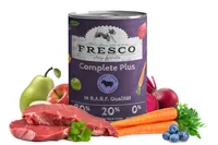 FRESCO Nassfutter Complete Plus Lamm 400 g - Tierbedürfnis: Kein besonderes Bedürfnis - Geschmacksrichtung: Lamm - Zertifikate: Keine Zertifizierung - Fleischsorte: Lamm - Futtereigenschaft: Getreidefrei - Ohne künstliche Zusätze - Single Protein - Gluten