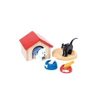 LE TOY VAN Puppenhausmöbel Haustier Set - Altersempfehlung ab: 3 Jahren - Material: Holz - Höhe: 0 cm - Eigenschaften: Keine Eigenschaft - Zertifikate: Keine Zertifizierung