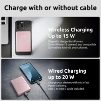Intenso Powerbank MW10000   rosé 10000 mAh magnetic wireless