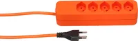 Max Hauri Steckdosenleiste Swiss Line 5x Typ 13 Orange Magnet 5m - Einsatzgebiet: Werkstatt - Detailfarbe: Orange - Kinderschutz: Nein - Steckertyp Ausgang: T13 - Schalter: Nein - Steckdosenanzahl: 5