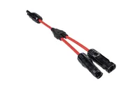 FURBER.power Y-Verteiler FC4 1 auf 2, Set - Anschluss Seite B: FC4 Stecker (kompatibel mit MC4 - DL4 - TS4 - QC4) - Anschluss Seite A: FC4 Buchse (kompatibel mit MC4 - DL4 - TS4 - QC4)