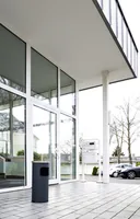 DURABLE Papierkorb Safe mit Ascher rund anthrazit