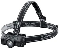 Varta INDESTRUCTIBLE H20 PRO Schwarz Stirnband-Taschenlampe LED