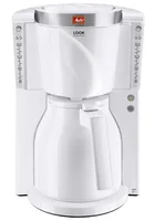 Melitta Filterkaffeemaschine Look Therm Selection Weiss - Detailfarbe: Weiss - Anzahl Tassen: 12 - Ausstattung: Schwenkfilter