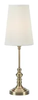 Markslöjd Noble Tischleuchte Weiss/Kupfer 56 cm - Betriebsart: Netzbetrieb - Lampensockel: E14 - Smart Home: Nicht kompatibel - Zusätzliche Ausstattung: Ein/Aus-Schalter - Anwendungsbereich: Indoor - Gesamtleistung: 40 W