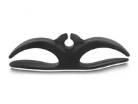 Delock Kabelhalter mit 3 Durchführungen, selbstklebend 3 Stück - Ausstattung Kabelmanagement: Selbstklebend - Set - Produkttyp: Kabel-Clip - Verpackungseinheit: 3 Stück - Material: Silikon - Detailfarbe: Schwarz - Weiss - Grau