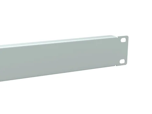 Equip 10" Blank Panel, 1U, Light Grey