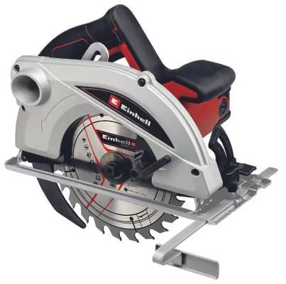 Einhell Handkreissäge TC-CS 1410 - Ausstattung: Ohne Zubehör - Für Material: Holz - Set: Nein - Produktkategorie: Handkreissäge - Werkzeugaufnahme: Spindelarretierung - Akkusystem: Netzbetrieb (kein Akku)