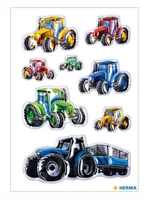 Herma Stickers Motivsticker Magic Taktoren 8 Stück, glänzend - Motiv: Traktor