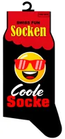 Trendcompany Socken Cool 41-46 - Anlass: Abschied - Freundschaft - Fun - Geburtstag - Weihnachten - Empfänger Geschenke: Für Frauen - Für Männer - Produkttyp Geschenke: Socken