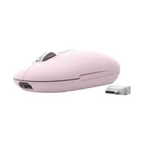 Trust Maus Seron Slim Multi - Maus-Typ: Business - Bedienungsseite: Universal - Maus Features: Batteriestandsanzeige - Ein-/Ausschalter - Hyperschnelles Scrollen - Scrollrad - Silent-Tasten - Tilt-Wheel - Umschaltbare DPI-Auflösung - Detailfarbe: Pink - Schnittstelle: Bluetooth - USB-A - USB-C - Verbindungsart: Kabellos