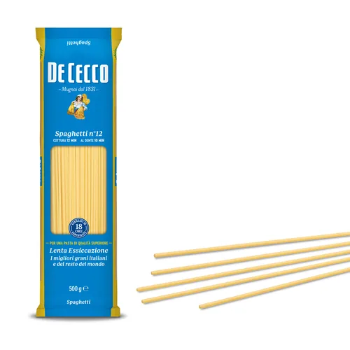 De Cecco 8001250120120 pasta 500 g Spaghetti Long pasta