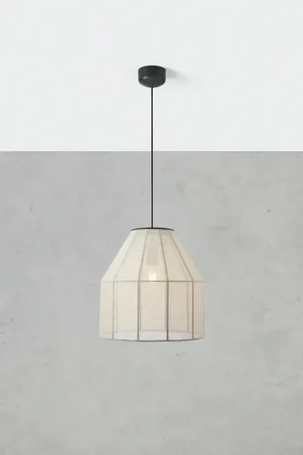Markslöjd Aiko Pendelleuchte Beige - Betriebsart: Netzbetrieb - Lampensockel: E27 - Smart Home: Nicht kompatibel - Farbtemperatur Kelvin: Je nach Leuchtmittel - Anwendungsbereich: Indoor - Gesamtleistung: 60 W
