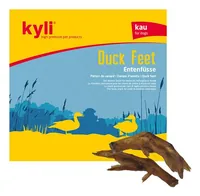 kyli Kausnack Duck Feet 250 g - Tierbedürfnis: Zahnpflege & Atem - Packungsgrösse: 250 g - Produkttyp: Ergänzungsfutter - Fleischsorte: Ente - Tierart: Hund