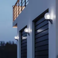 Steinel Wandleuchte L 585 S, E27, 60 W, Schwarz - Dimmbar: nicht dimmbar - Lichtfarbe: Je nach Leuchtmittel - Zusätzliche Ausstattung: Bewegungssensor - Farbtemperatur Kelvin: Je nach Leuchtmittel - Leuchtenfarbe: Schwarz - Lichtausbeute: 0 lm/W