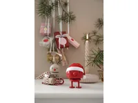 Hoptimist Aufsteller Bumble Santa S 7.2 cm, Rot/Weiss - Produkttyp: Aufsteller - Motiv: Weihnachtsmann - Material: Kunststoff